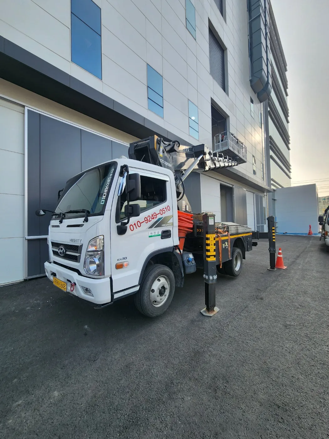 의왕 스카이차 고소작업 현장 1